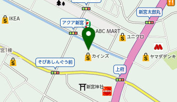 PLUSONE プラスワン カインズホーム福岡新宮店の地図画像