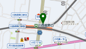 PLUSONE プラスワン 川西能勢口店の地図画像