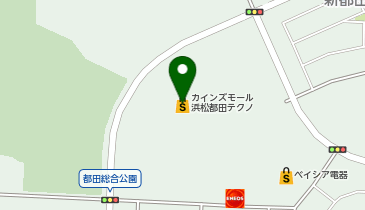 PLUSONE プラスワン カインズホーム浜松都田テクノ店の地図画像