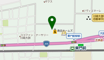 PLUSONE プラスワン 川崎大師店の地図画像