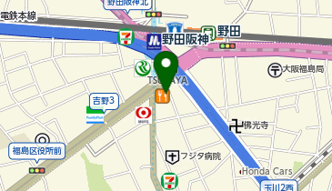 PLUSONE プラスワン 野田阪神店の地図画像