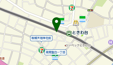 PLUSONE プラスワン ときわ台駅前店の地図画像