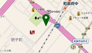 PLUSONE プラスワン イオン和泉府中店の地図画像