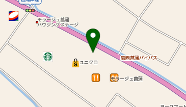 PLUSONE プラスワン モラージュ菖蒲店の地図画像
