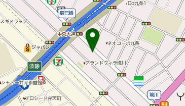 PLUSONE プラスワン グルメシティ九条店の地図画像