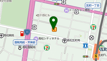ジブリがいっぱい どんぐり共和国 ZOO高松店の地図画像