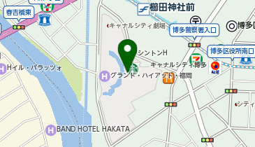 ウルトラマンワールドM78 キャナルシティ博多店の地図画像