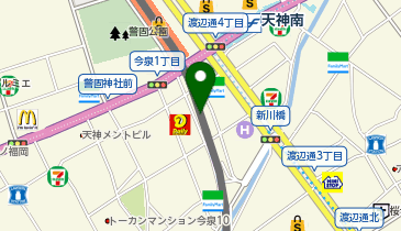 プリズムストーン福岡店の地図画像