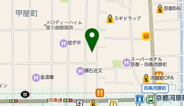 kindal(カインドオル) 京都店の地図画像