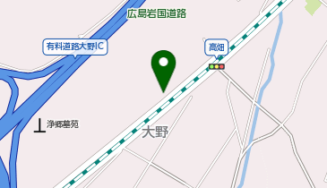 ユニケット LUM入札会 広島ヤードの地図画像