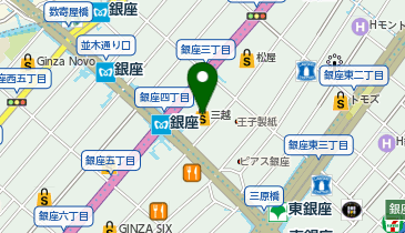 ケイト・スペード 銀座三越店(3F TOKYOモード)の地図画像