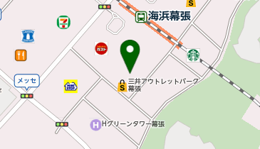 ケイト・スペード 三井アウトレットパーク 幕張店の地図画像