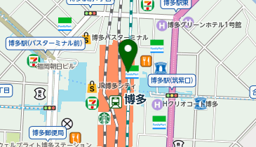 ケイト・スペード 博多阪急店の地図画像