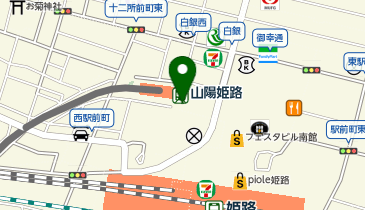 ISM GROUP 姫路山陽百貨店の地図画像