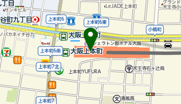 ISM GROUP 近鉄百貨店 上本町店の地図画像