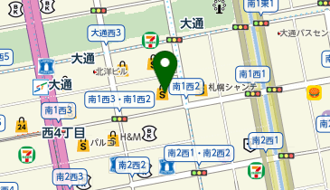 ISM GROUP 丸井今井札幌本店の地図画像