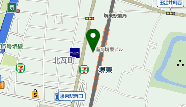 ISM GROUP 堺高島屋店の地図画像