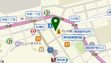 ISM GROUP さいか屋横須賀店の地図画像