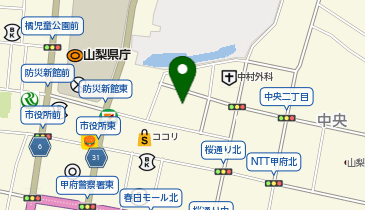 GSTV 甲府花小路ショールームの地図画像