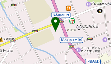 GSTV 大宮ショールームの地図画像