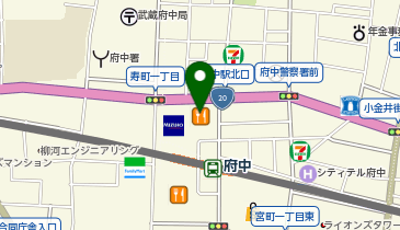 H1T 府中の地図画像