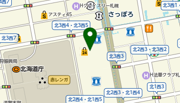 H1T 札幌の地図画像