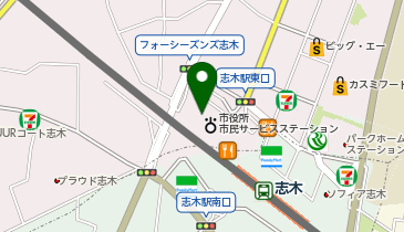 H1T 志木の地図画像