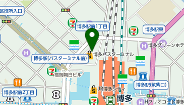 H1T 博多の地図画像