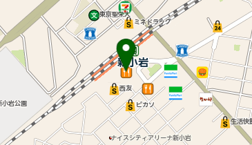 H1T 新小岩の地図画像