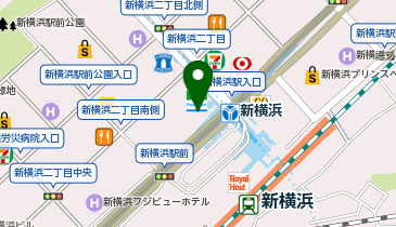 H1T 新横浜の地図画像