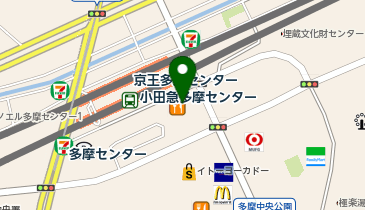H1T 多摩センターの地図画像