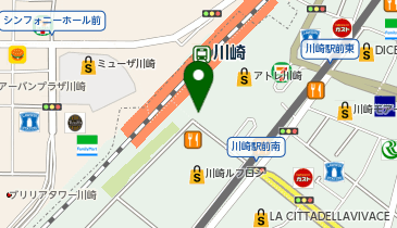 H1T 川崎の地図画像