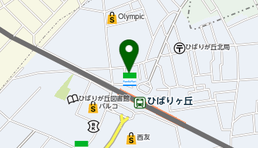 H1T ひばりケ丘の地図画像
