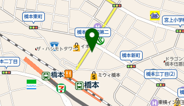 H1T 橋本の地図画像