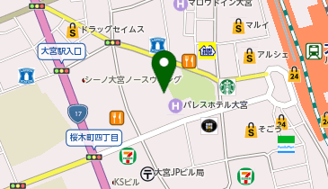H1T 大宮の地図画像