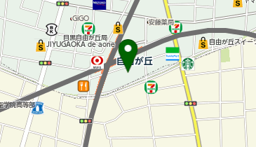 H1T by W 自由が丘の地図画像