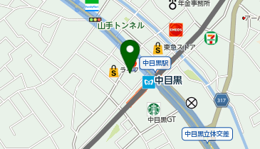 H1T 中目黒の地図画像