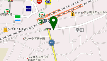 H1T 茅ケ崎の地図画像