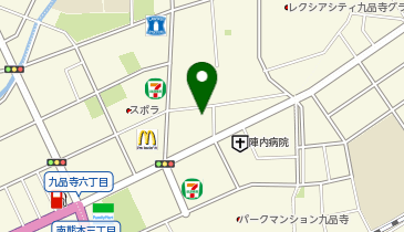 J:COM 熊本オフィス お客さま窓口の地図画像