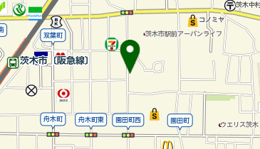 ジェイコムショップ 阪急茨木店の地図画像