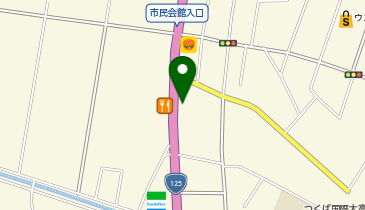 J:COM 土浦オフィス お客さま窓口の地図画像