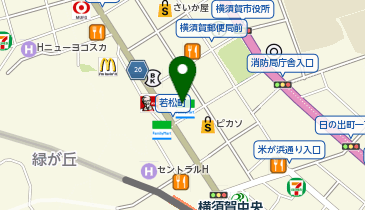 ジェイコムショップ よこすか中央店の地図画像