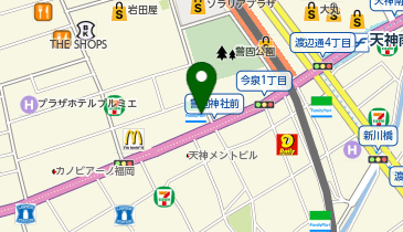 KOMEHYO天神店の地図画像
