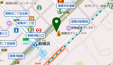 KOMEHYO買取センター新横浜プリンスペペの地図画像