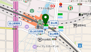 KOMEHYO買取センターミュープラット金山の地図画像
