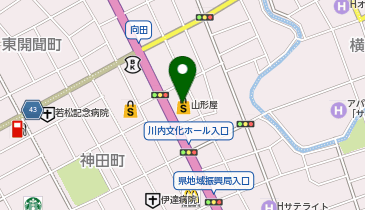 KOMEHYO買取センター川内山形屋の地図画像