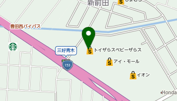 KOMEHYO 買取センターイオン三好の地図画像