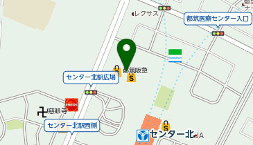 KOMEHYO買取センターモザイクモール港北の地図画像