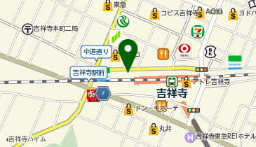 KOMEHYO買取センター吉祥寺の地図画像