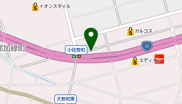 KOMEHYO買取センター各務原インターの地図画像